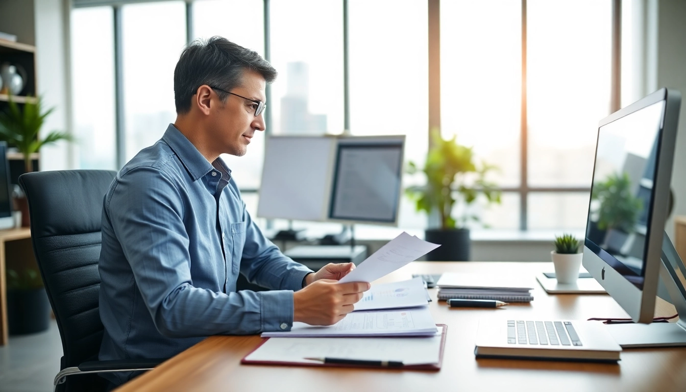 Enhance pre-post award compliance strategies with a consultant in a vibrant office environment.