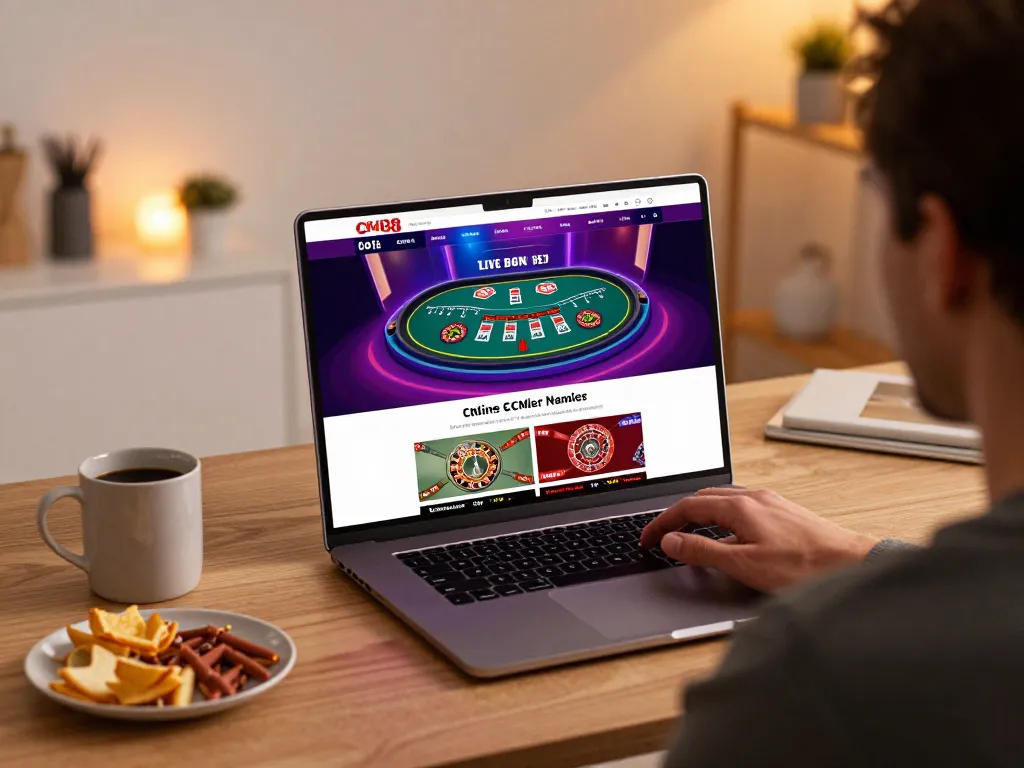 Enjoying a dynamic gaming experience on CM88 COM with vibrant games on screen in a cozy home.