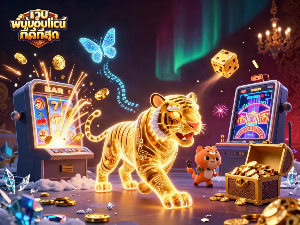 โปรโมทเว็บพนันออนไลน์ ที่ดีที่สุด ด้วยภาพ 3D สลากเงินสด และเกมสล็อต