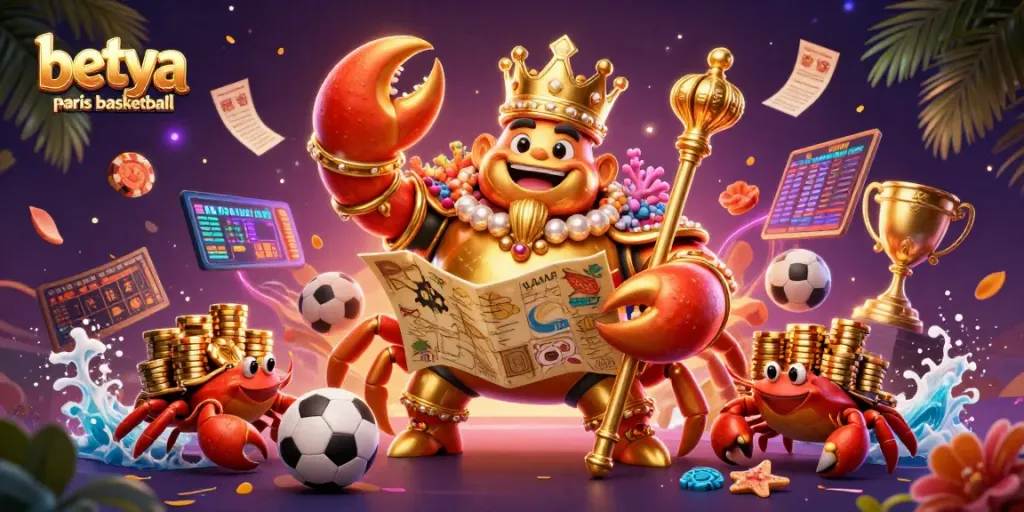 Experience the thrill of betting on betya paris basketball with vibrant sport elements and dynamic illustrations.