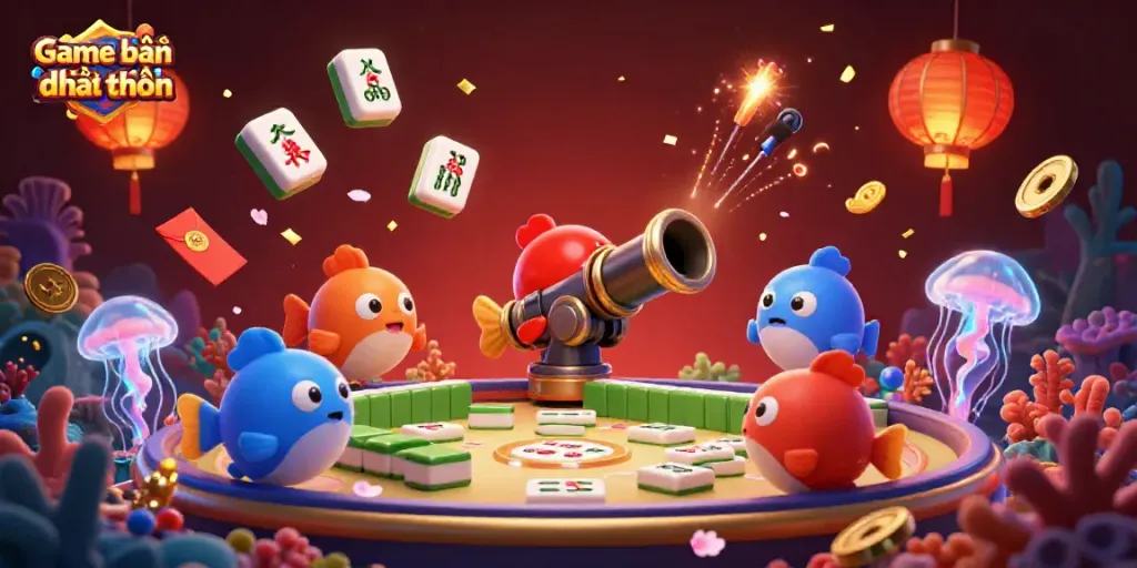 Play the Game bắn cá đổi thưởng with vibrant sea creatures and dynamic underwater elements for a thrilling experience.