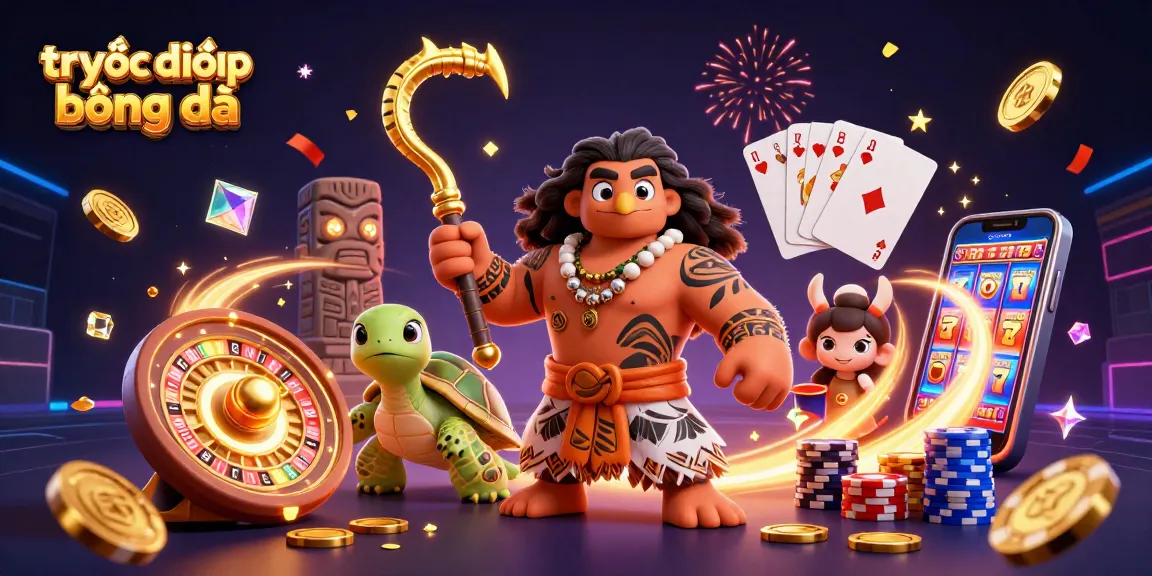 Experience thrilling trực tiếp bóng đá action with our vibrant 3D illustration showcasing dynamic sports elements and engaging characters.