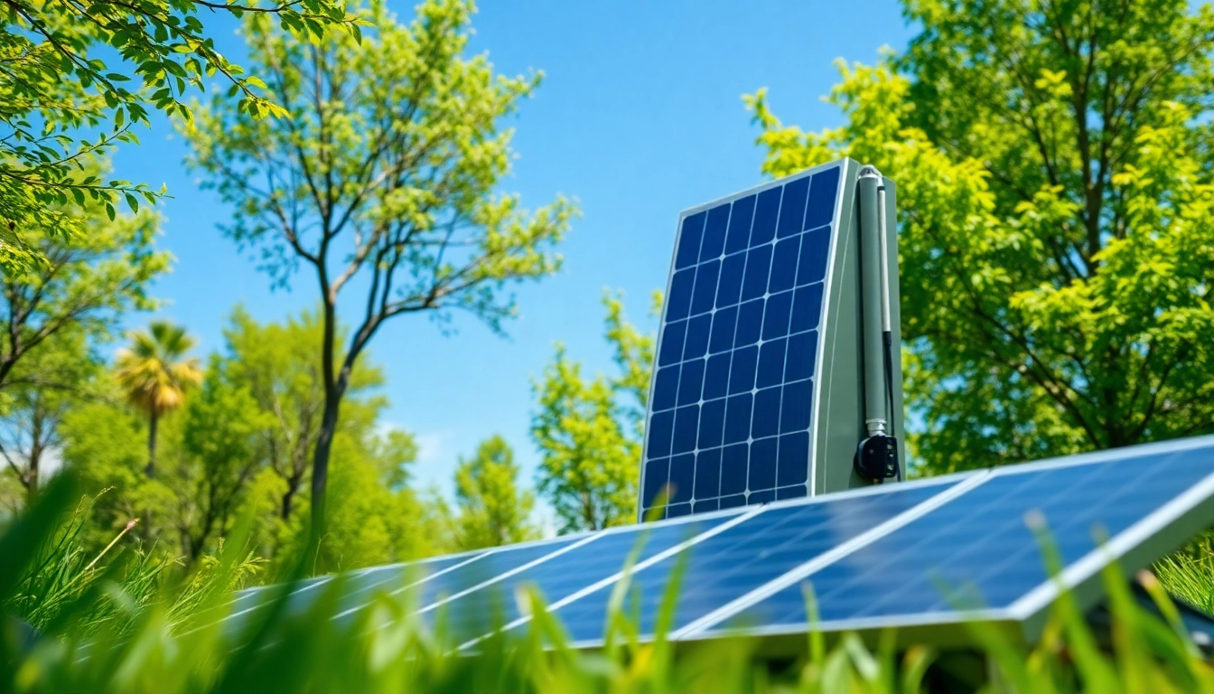 EcoFlow solar power station features efficient energy solutions in a natural setting.