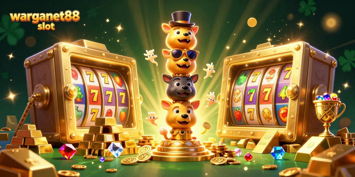 Experience the excitement of warganet88 slot with vibrant reels and gold treasures
