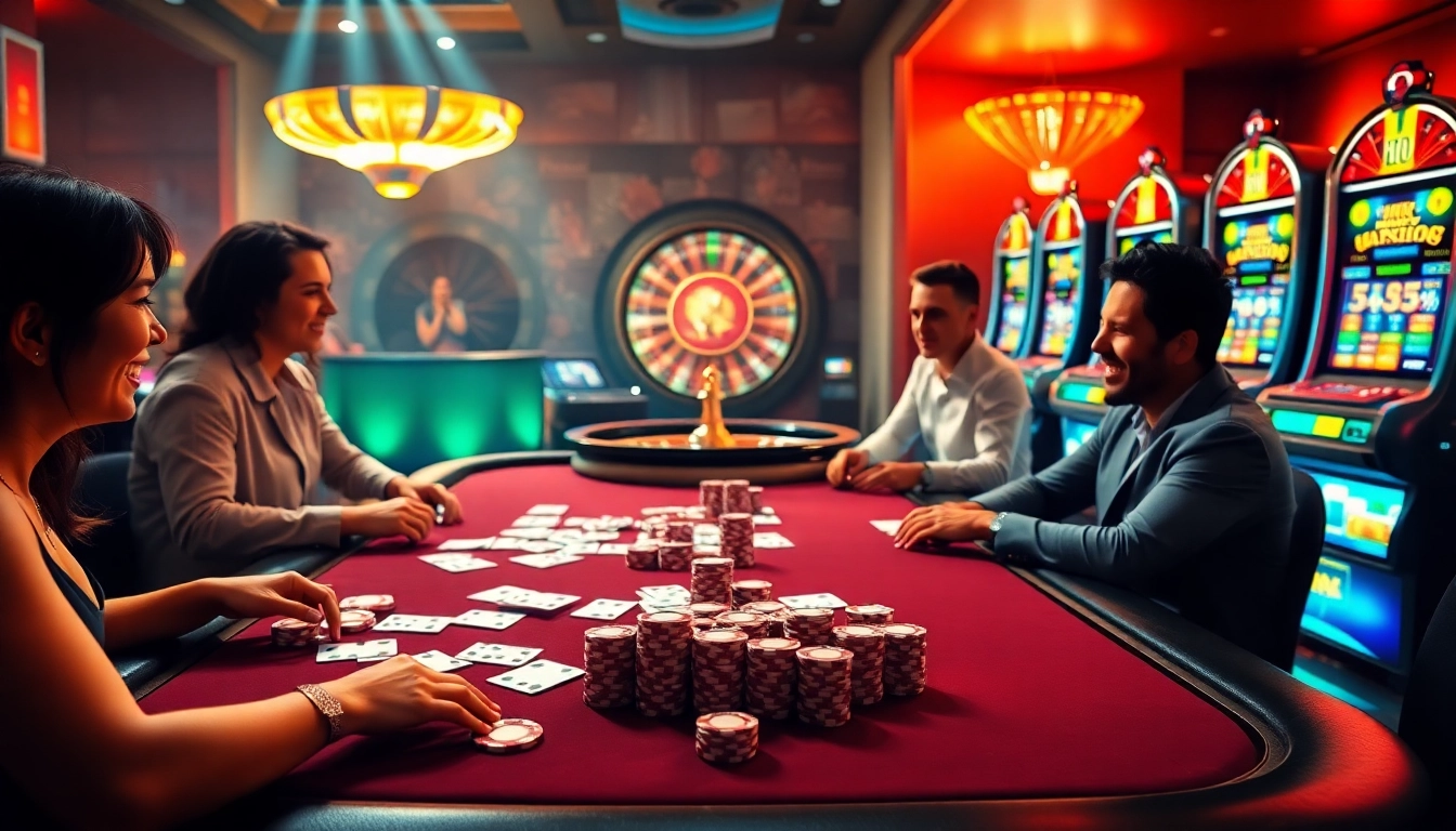 Experience thrilling poker gameplay at Haywin's vibrant and upscale online casino.