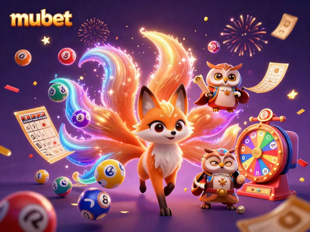 Experience mubet excitement with vibrant, animated spirits and dynamic casino elements.
