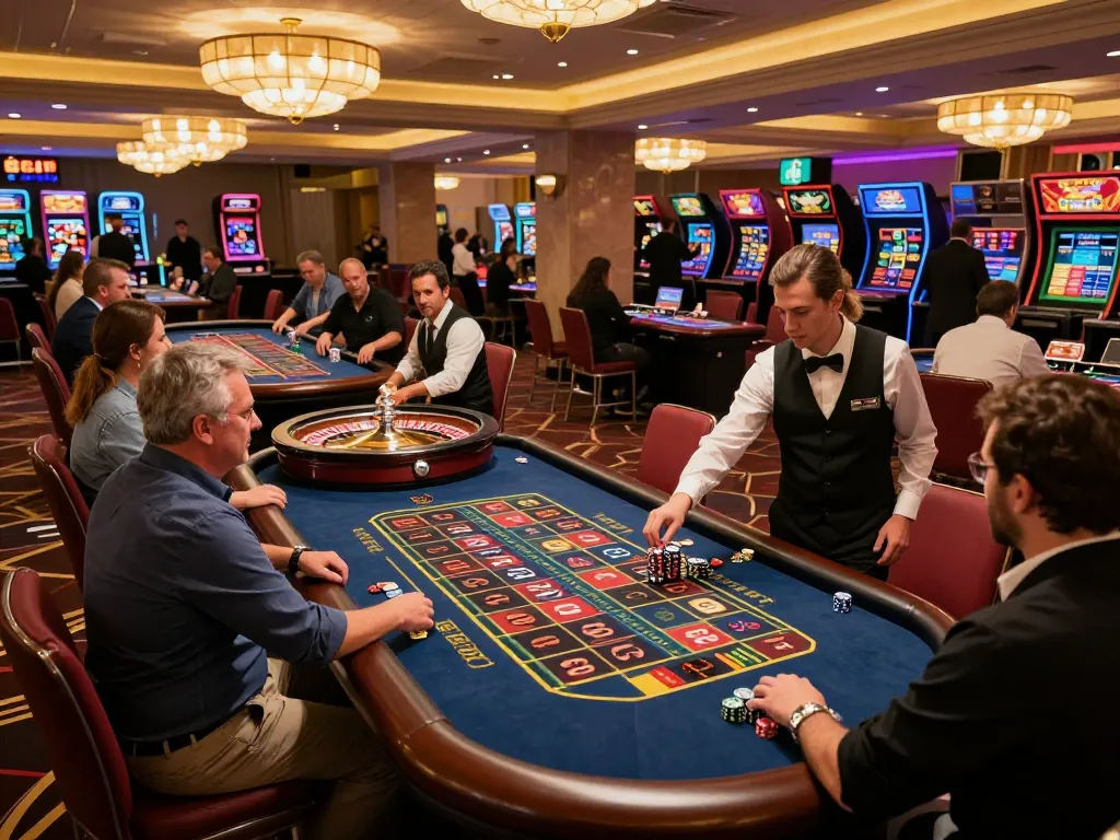 Players engage in thrilling roulette action at the casino table while strategizing for j88 wins.