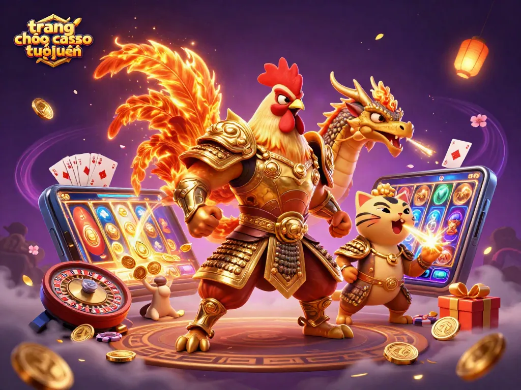 Chơi tại trang chơi casino trực tuyến với những nhân vật độc đáo và các trò chơi đa dạng.