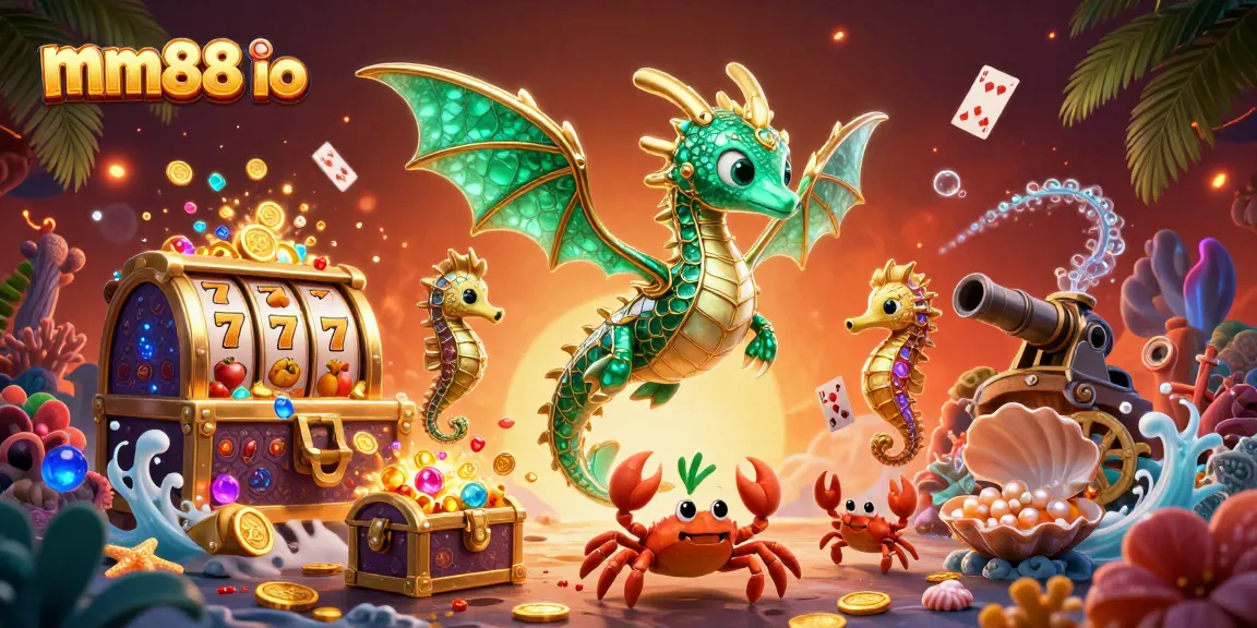 Immerse in the thrill of mm88 io with a vibrant underwater casino adventure