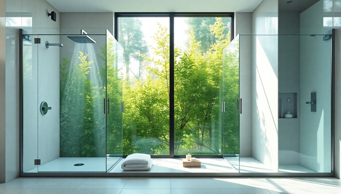 Experience the elegance of showers in a modern bathroom with sleek designs and soothing ambiance.