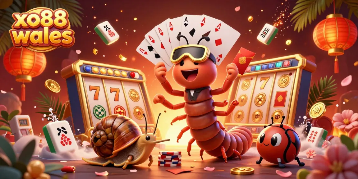 Play exciting slots at xo88 wales with colorful characters and vibrant casino elements.