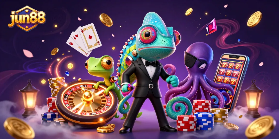 Experience the thrilling gameplay at jun88 with dynamic characters and casino elements.