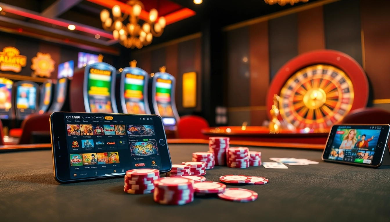 Experience the thrill of CM88 with immersive casino games and vibrant environments.