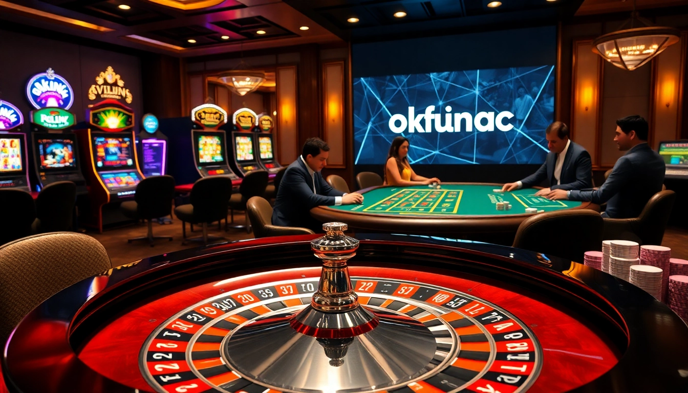 Experience thrilling gameplay at https://okfun.ac/ with exciting casino games and vibrant roulette.